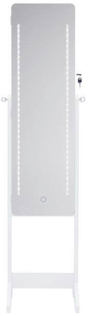 LED-Schmuckstandspiegel mit beleuchtetem Rahmen, Frontalansicht