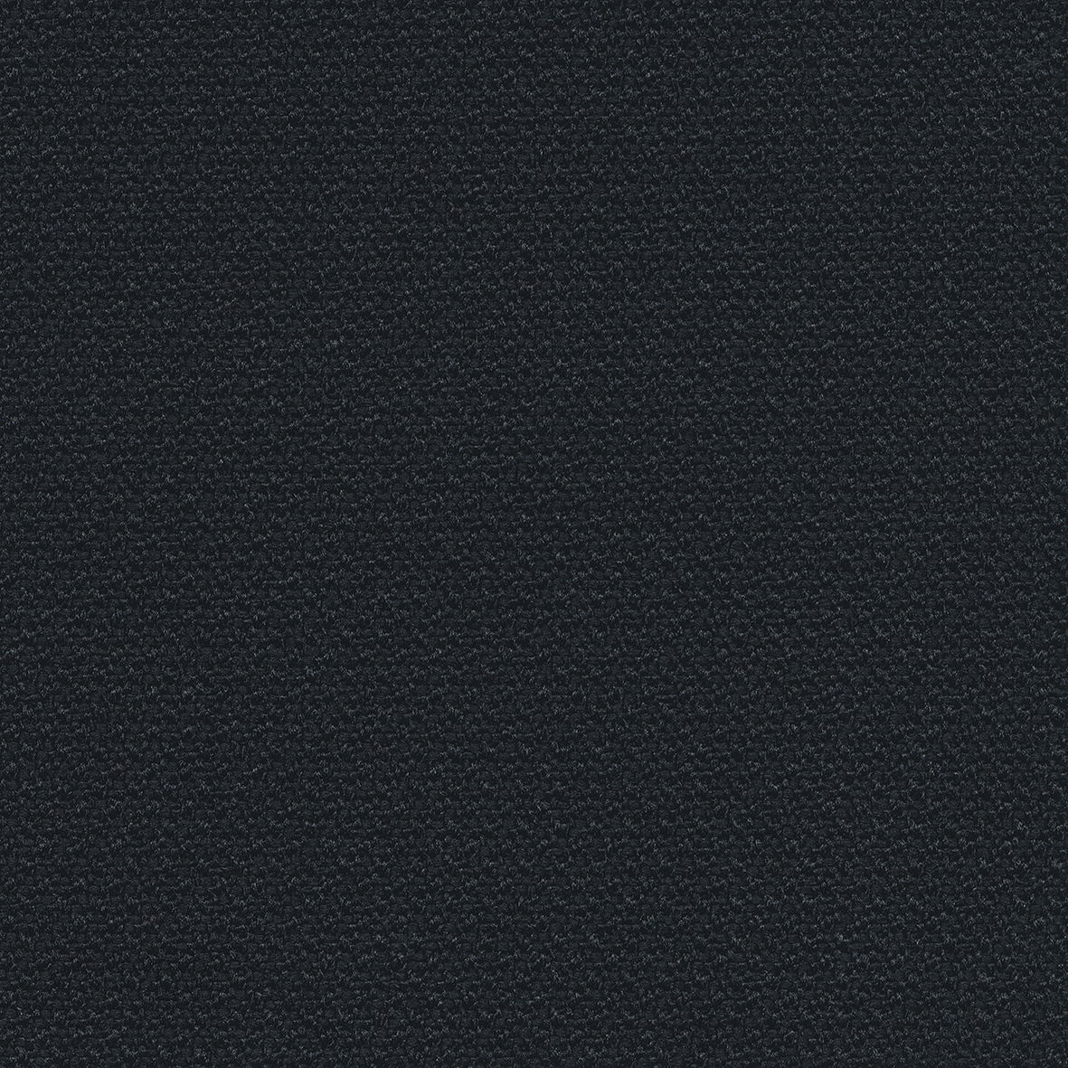 Nahaufnahme eines schwarzen Stoffbezugs, verwendet für einen Drehstuhl.