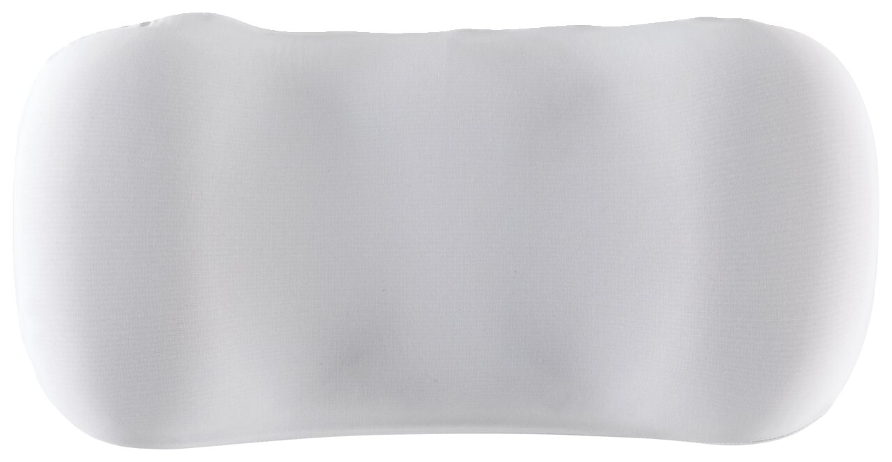 Sleeptex Kissenhülle 21x42cm Weiße Kissenhülle in rechteckiger Form, Draufsicht