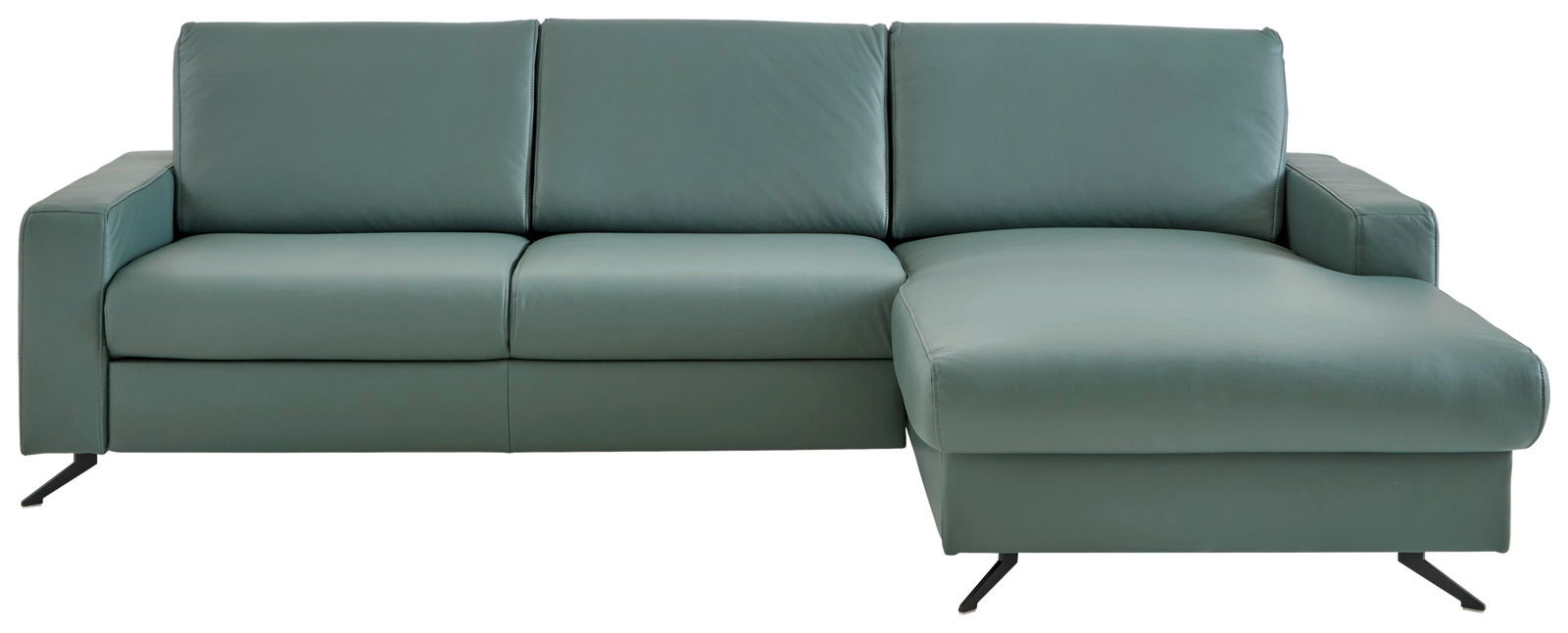 Grüne Longchairkombination Beldomo Premium PERFECT-L, Frontalansicht