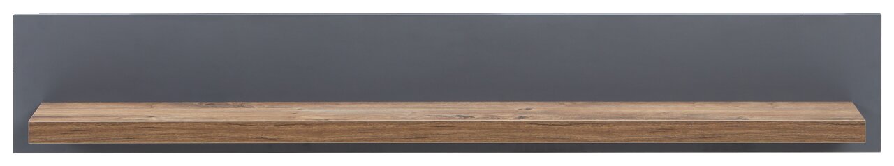 Wandpaneel mit Holzoptik, frontal betrachtet