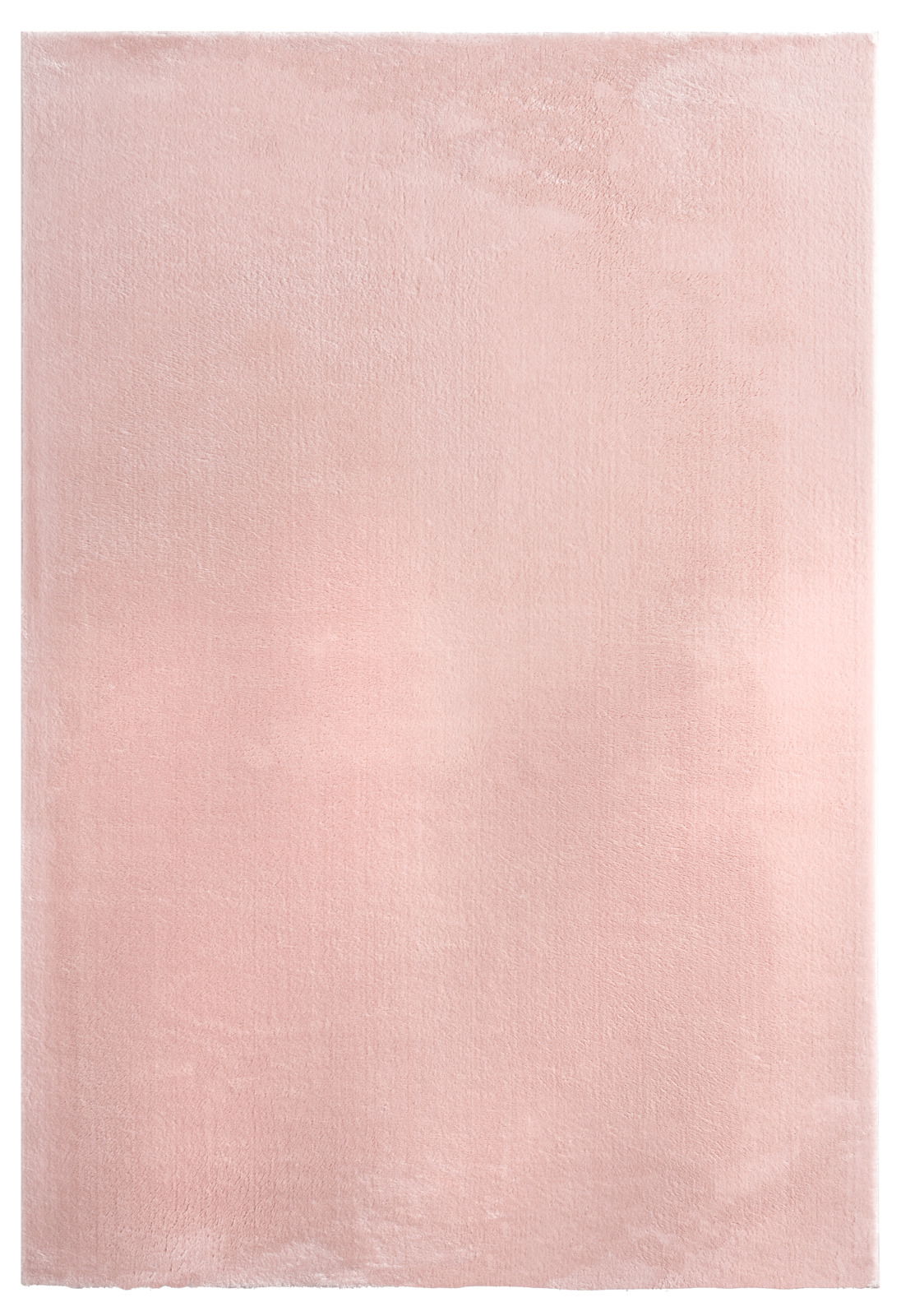 Rosa Teppich in der Größe 120x160 cm, Draufsicht