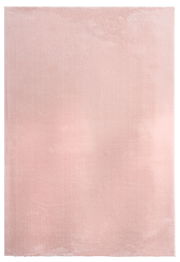 Rosa Teppich in der Größe 120x160 cm, Draufsicht