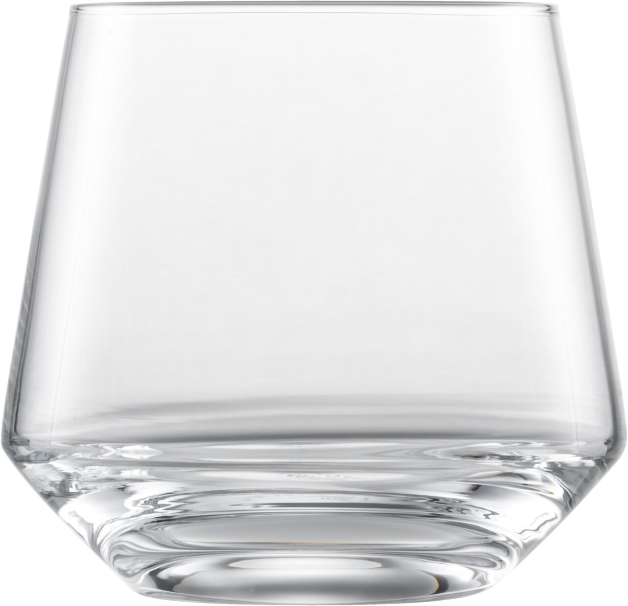 Klares Whiskyglas Pure, frontale Ansicht