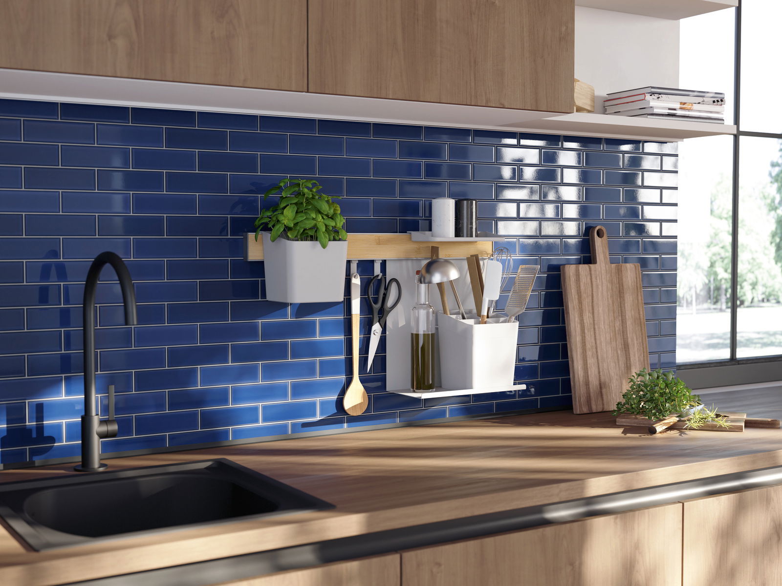 Tesa Küchenorganizer Kombi-Set M KITCHEN Tesa Küchenorganizer Kombi-Set M KITCHEN