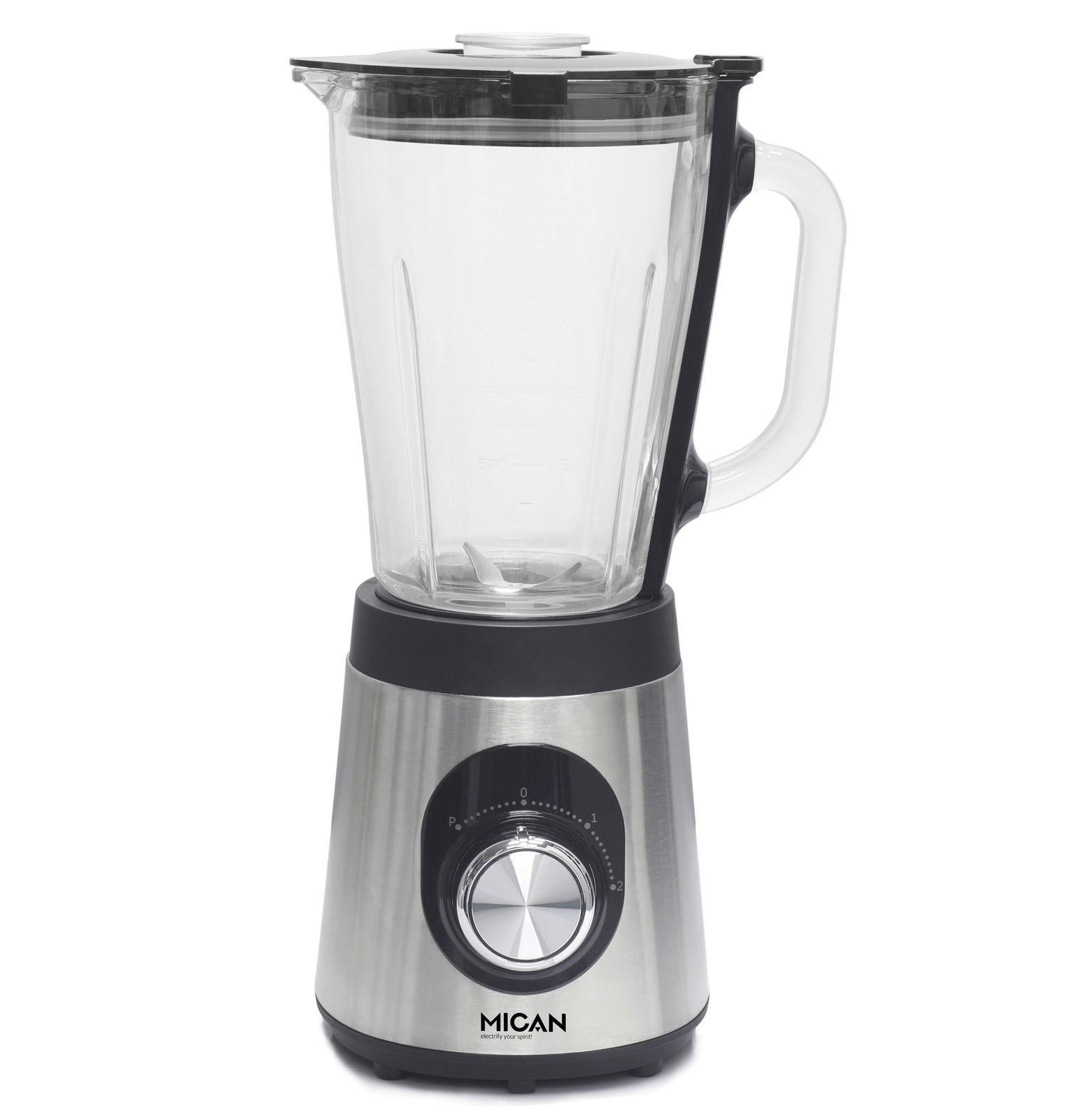 Standmixer Perfect Kitchen in Edelstahloptik, Frontalansicht