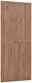 Carryhome Tür-Set MILLY Holztür-Set in natürlicher Holzoptik, frontale Ansicht