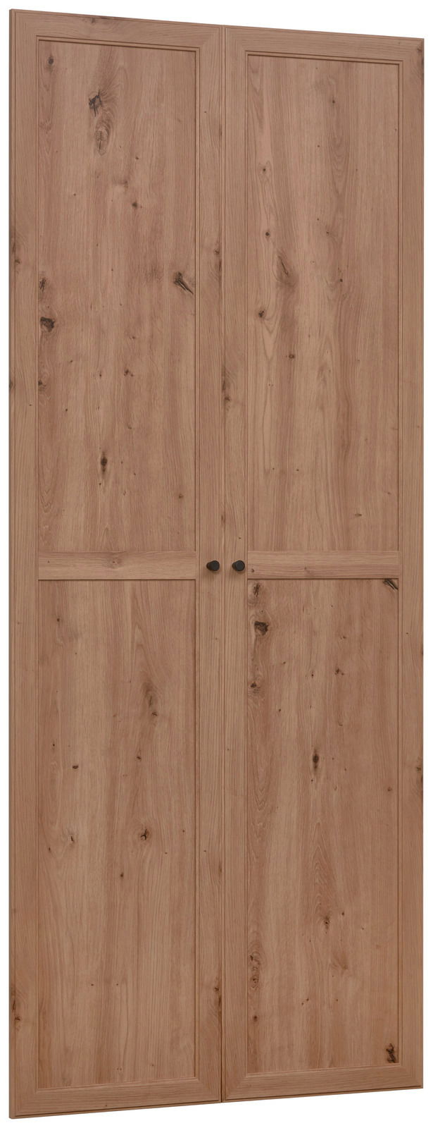 Carryhome Tür-Set MILLY Holztür-Set in natürlicher Holzoptik, frontale Ansicht