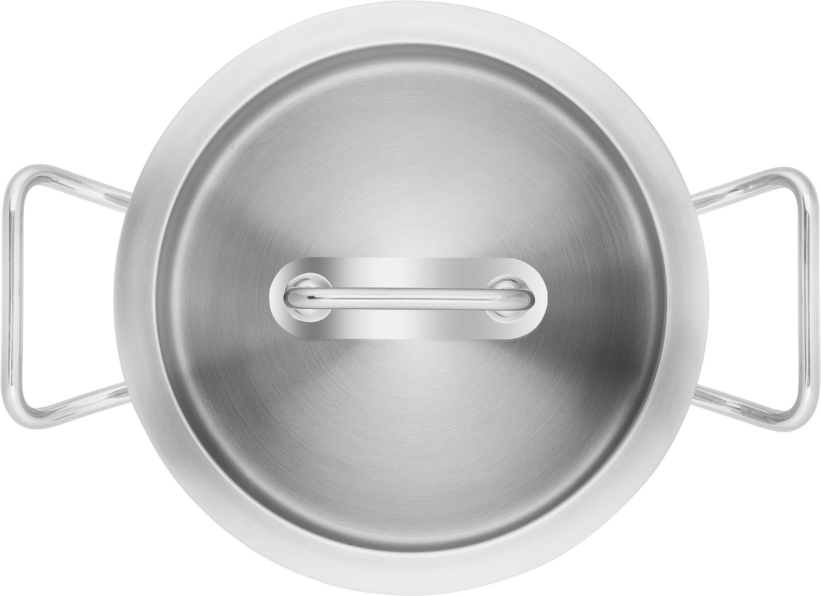 ZWILLING Topfset 5-tlg. PRO Topfdeckel aus Edelstahl von oben mit zwei seitlichen Griffen