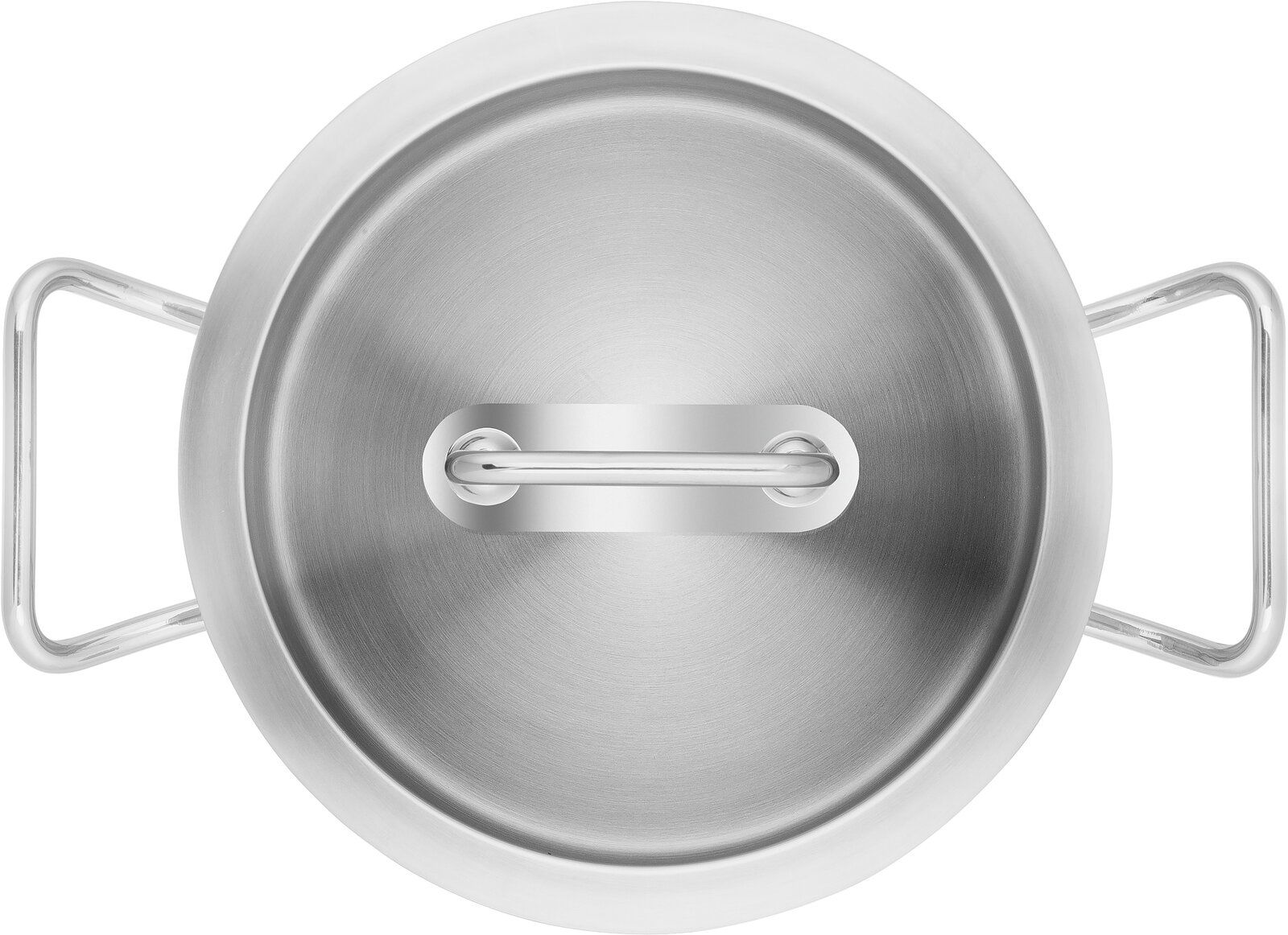 ZWILLING Topfset 5-tlg. PRO Topfdeckel aus Edelstahl von oben mit zwei seitlichen Griffen