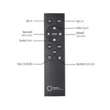 Fernbedienung für LED-Pendelleuchte mit verschiedenen Lichtmodi und Timer-Funktion, Vorderansicht