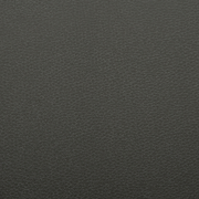 Nahaufnahme in Draufsicht: dunkelgraue, fein genarbte Leder- oder Kunstlederoberfläche mit gleichmäßiger Struktur