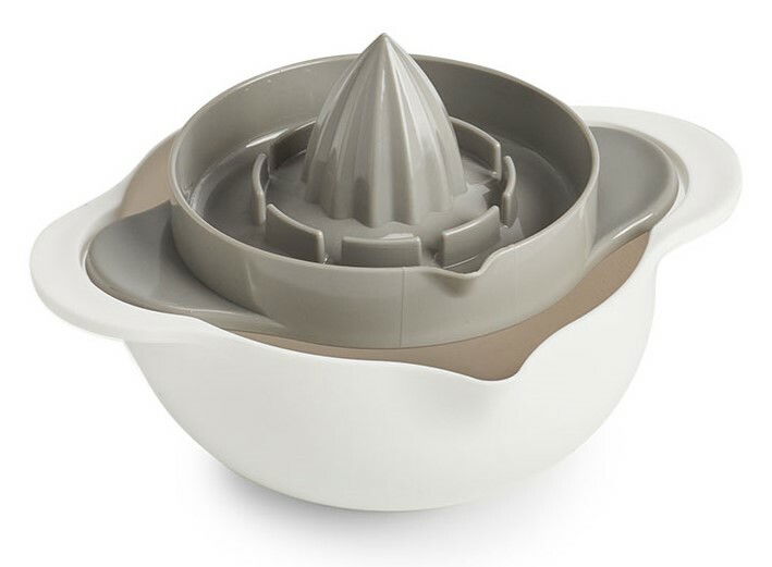 Multifunktions-Küchen-Set mit Zitruspresse, seitliche Perspektive