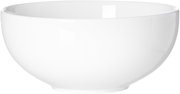 Weiße Servierschale Skagen 18cm, seitliche Perspektive