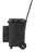 Schwarzer Carrycruiser Plus mit Teleskopgriff und seitlicher Tasche, Seitenansicht