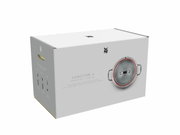 Verpackung des WMF Topfsets Function 4 5-tlg. aus seitlicher Perspektive