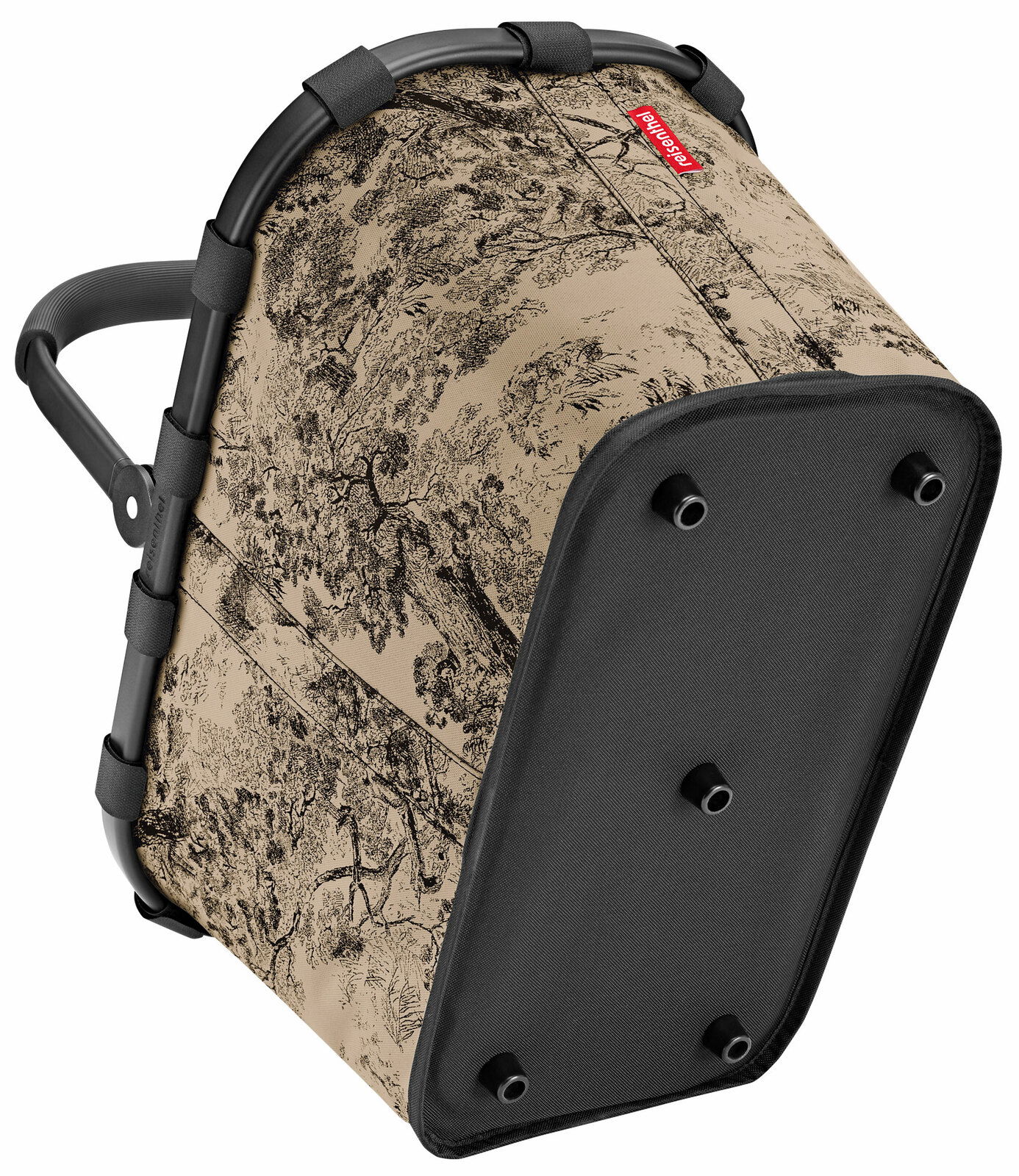 Carrybag mit Naturmotiv, seitliche Perspektive