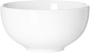 Weiße Müsli-Schale Skagen, 15 cm, aus seitlicher Perspektive