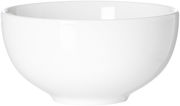 Weiße Müsli-Schale Skagen, 15 cm, aus seitlicher Perspektive