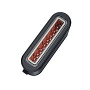 Langschlitztoaster in tiefschwarz, Draufsicht