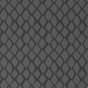 Dunkelgraue Wendebettwäsche mit geometrischem Rautenmuster, Draufsicht