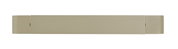 Frontale Ansicht der LED-Wandleuchte BOX in rechteckiger Form mit schlichtem Design und neutraler Farbe.