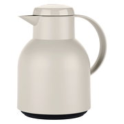 Graue Isolierkanne SAMBA 1L, seitliche Perspektive