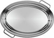 Ovaler Extrabräter mit Metalldeckel, Draufsicht