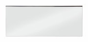 Rechteckiger Wandspiegel mit schmalem Rahmen, Frontalansicht