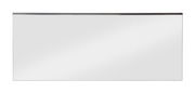 Rechteckiger Wandspiegel mit schmalem Rahmen, Frontalansicht