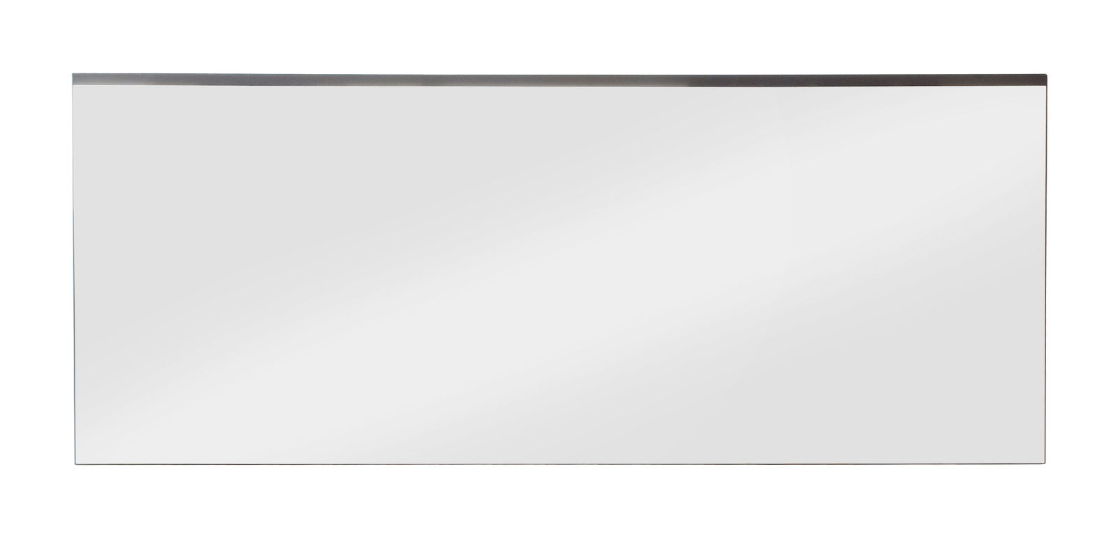 Rechteckiger Wandspiegel mit schmalem Rahmen, Frontalansicht