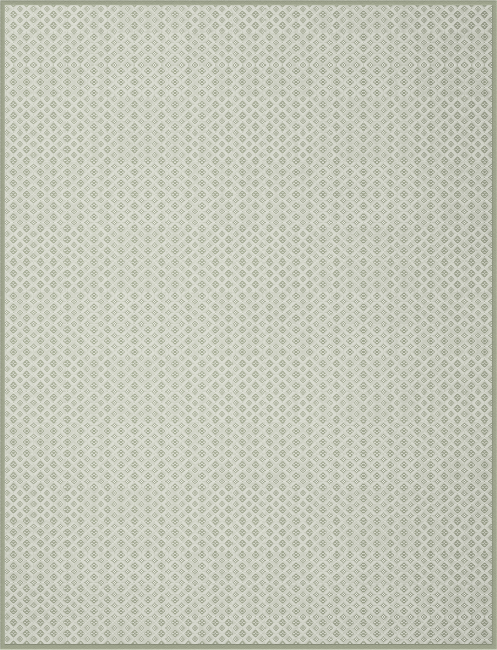 Wohndecke 150x200cm mit dezentem geometrischem Muster in Draufsicht