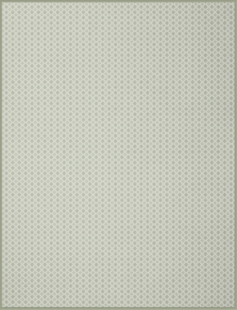 Wohndecke 150x200cm mit dezentem geometrischem Muster in Draufsicht