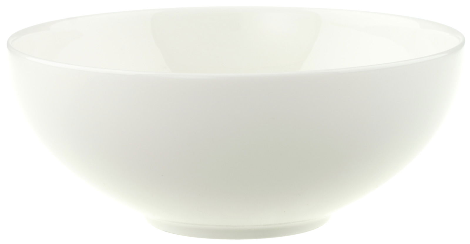 Villeroy & Boch Dessertschale NOBLESSE Weiße Dessertschale aus Porzellan, seitliche Perspektive