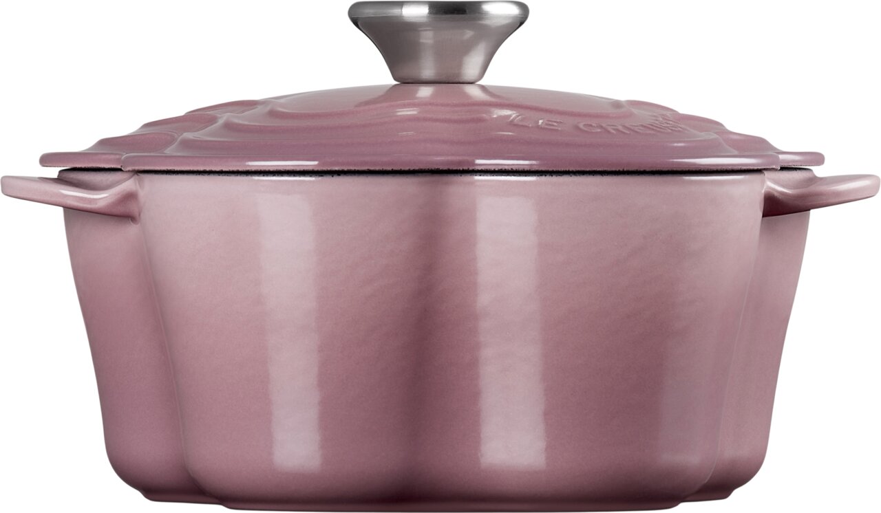 Blumenbräter in Mauve Pink, 20 cm, Vorderansicht