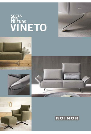 Das Bild zeigt moderne Sofas in Grau und Grün mit verstellbaren Armlehnen