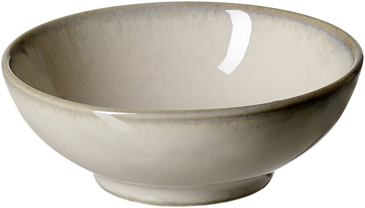 Ritzenhoff & Breker Dipschaal TROMS Beige Dipschale Troms 8cm aus seitlicher Perspektive
