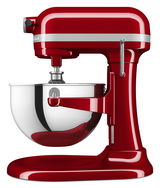 Rote Küchenmaschine Heavy Duty 5,2L, Seitenansicht