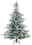 Everlands Künstlicher Weihnachtsbaum Grandis Fir beschneit 210cm