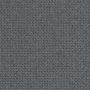 Nahaufnahme eines grauen Stoffmusters, verwendet für einen Drehstuhl.