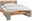 Z2 Bett CLIF Bett aus Holz und Betonoptik, seitliche Perspektive