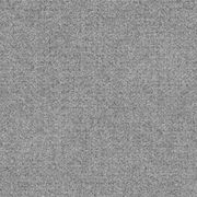 Nahaufnahme eines grauen Stoffmusters, verwendet für ein Boxspringbett.