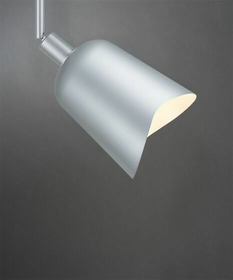 Silberner Dekoschirm Alvaro von PAULMANN für URAIL, seitliche Perspektive