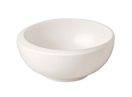 Villeroy & Boch Dipschälchen NEW MOON Weiße Dipschale NewMoon 40ml, seitliche Perspektive