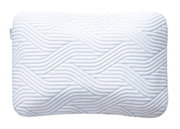 Schlafkissen 63 x 43 cm mit wellenförmigem Muster, Draufsicht