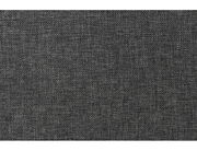 Nahaufnahme eines dunkelgrauen Stoffes mit feiner Webstruktur, verwendet für ein Vorhang Set.