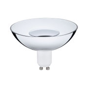 LED Leuchtmittel mit GU10-Sockel, seitliche Perspektive