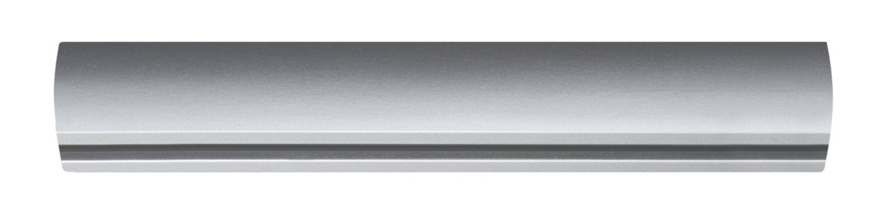 Silberne Schiene für URAIL-System, seitliche Perspektive