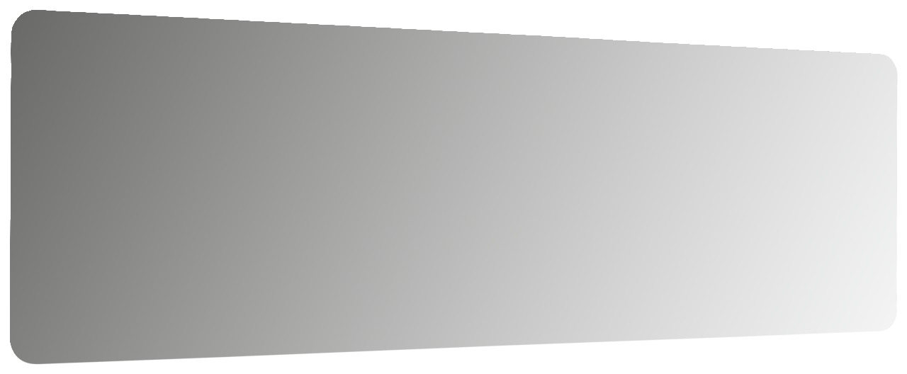 Voleo XXL-Spiegel 175 UNIQUE Rechteckiger XXL-Spiegel mit abgerundeten Ecken, seitliche Perspektive