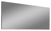 Großer rechteckiger XL-Spiegel mit schlichter Kante, seitliche Perspektive